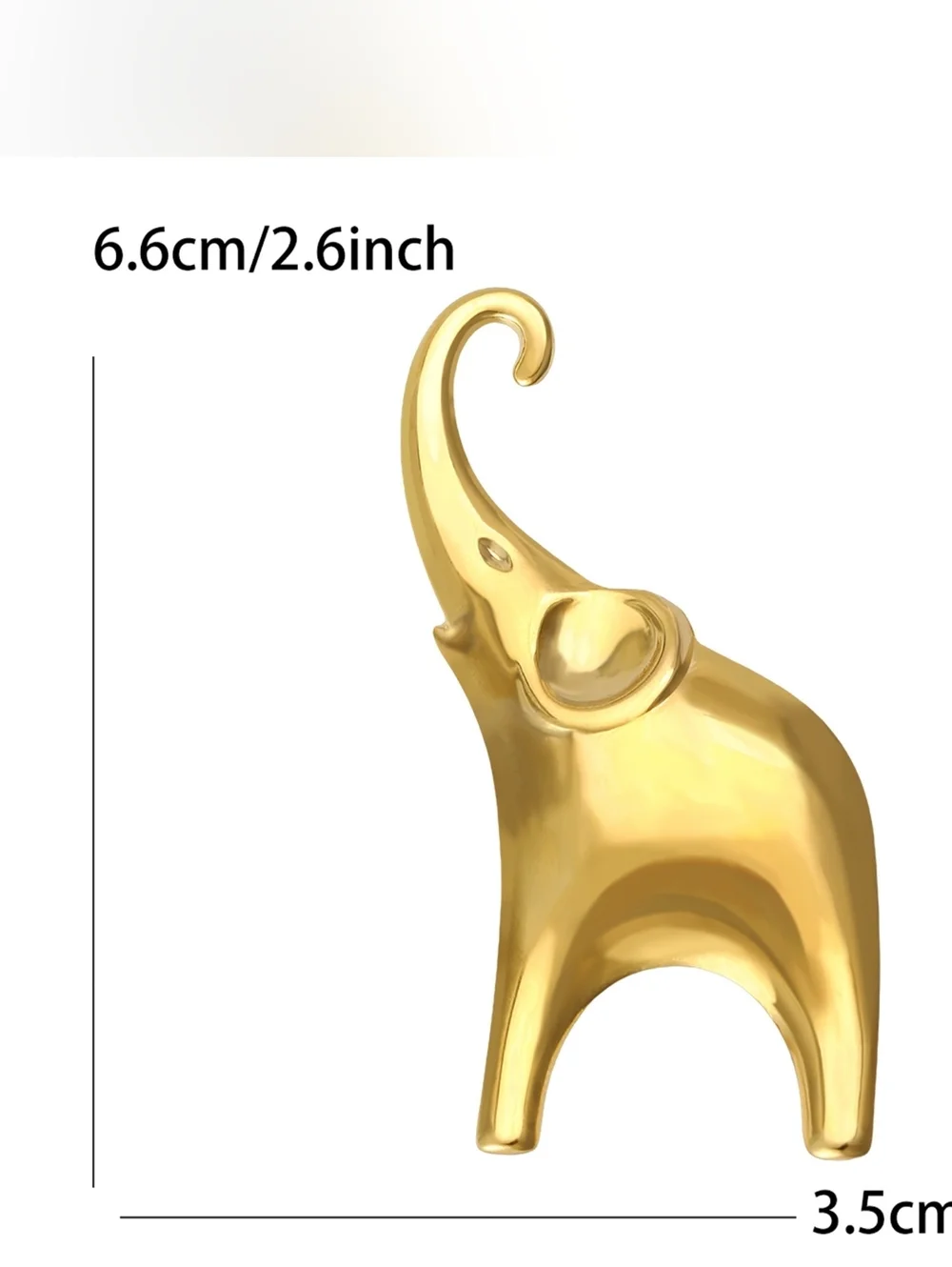 VQ Elephant Brooch